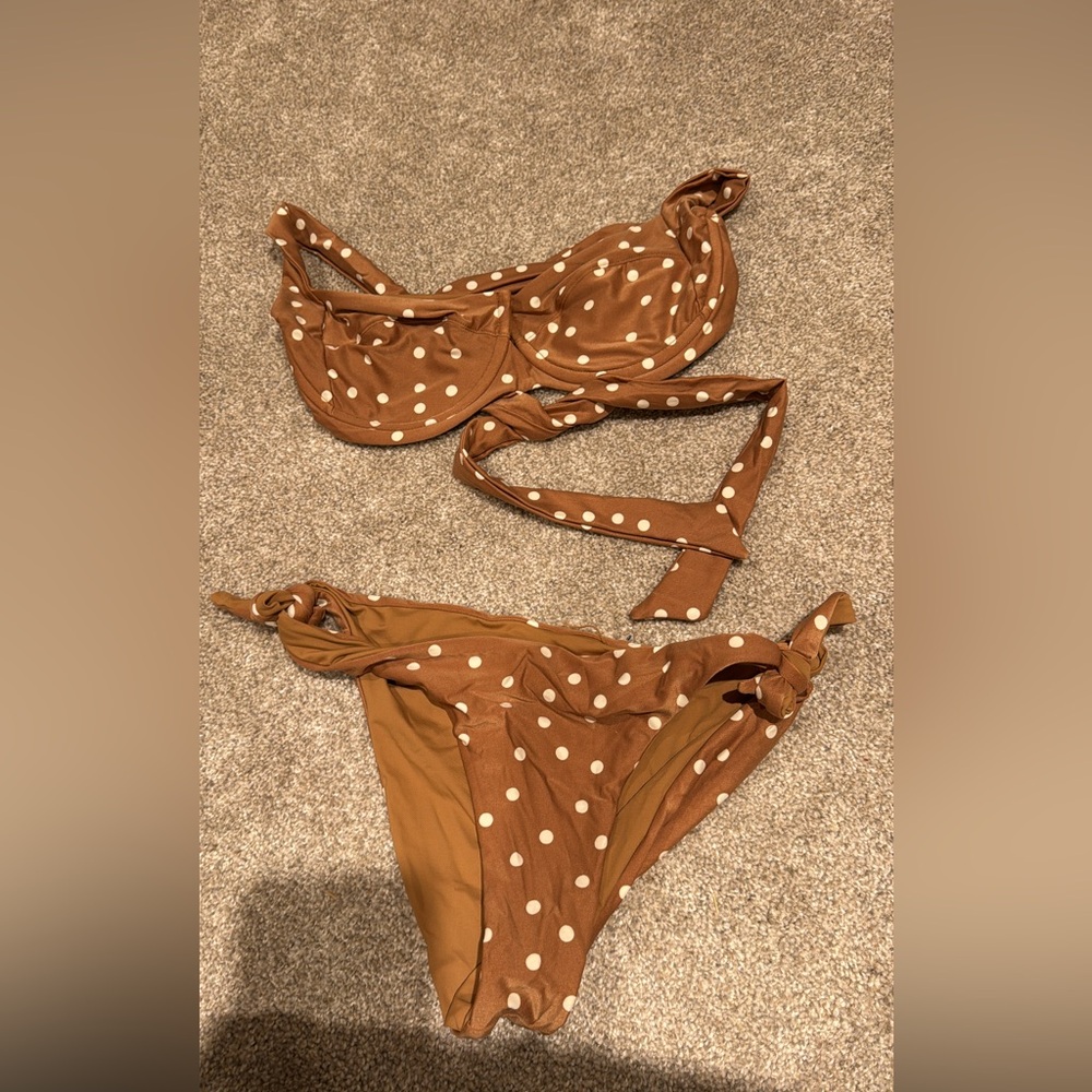 L*space polka dot bikini